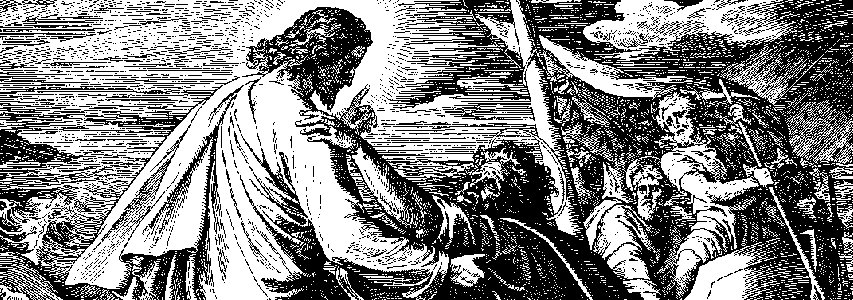 Jésus au lac
